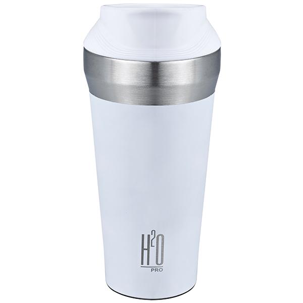 ספל ממותג תרמי מתכתי עם הצמדת וואקום מבית H2O-Pro
