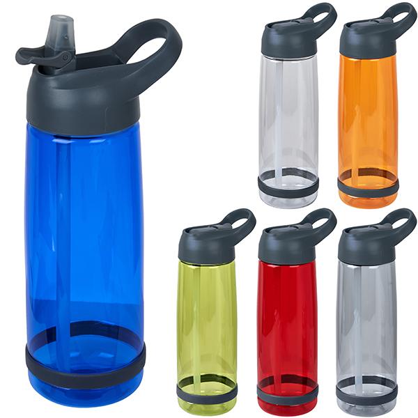 בקבוק ספורט ממותג פלסטי פיה נשלפת מבית H2O-Pro